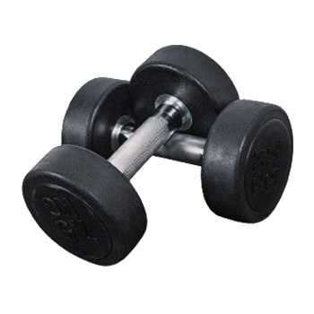 DB012  DELUXE RUBBER DUMBBELLS