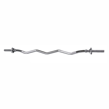 DLB17  47"REGULAR CURL BAR WITH STAR COLLAR