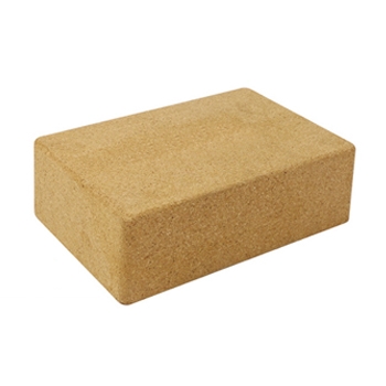 WBOO4 CORK YOGA BRICK